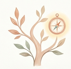 An editorial illustration representing career transitions and direction.